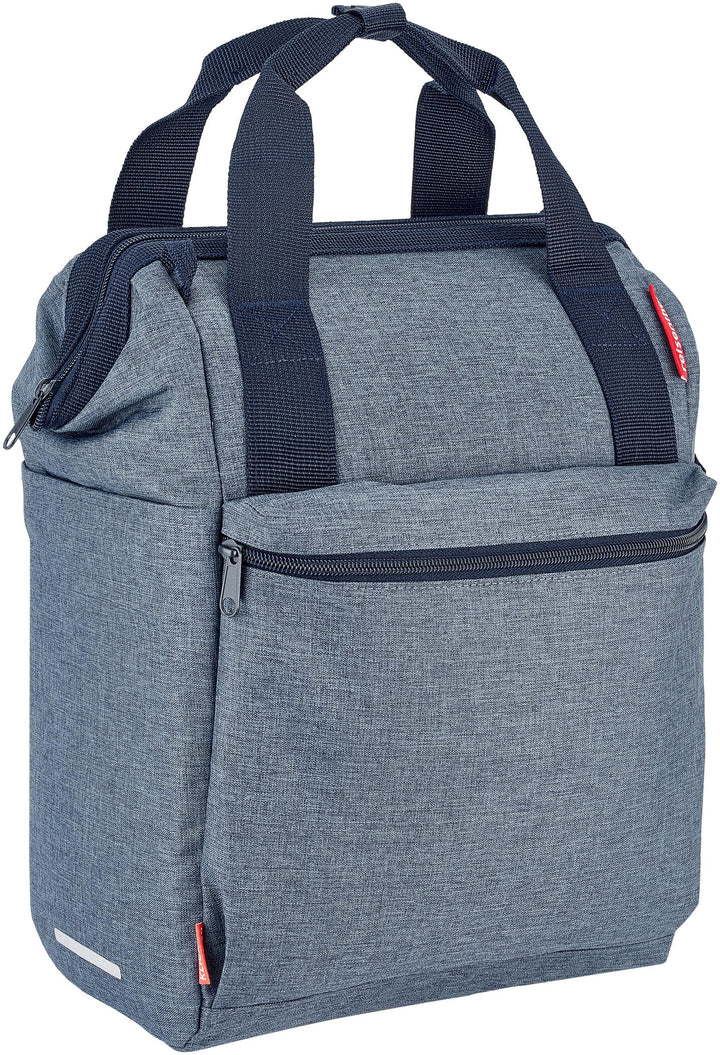 KlickFix Asista Teile fürs Rad Unisex – Erwachsene KLICKfix Roomy GT Gepäckträgertasche, Blau, 25x40