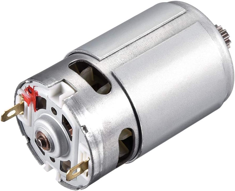 sourcing map DC 18V 20500 U/Min Elektrischer Getriebemotor 12 Zähne für Akkuschrauber