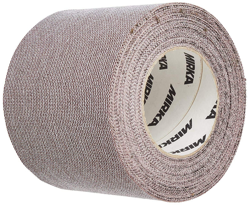 Mirka Abranet Netz-Schleifrolle 115 mm x 10 m Klett / Korn P800 / 1 Rolle / zum Schleifen von Holz,