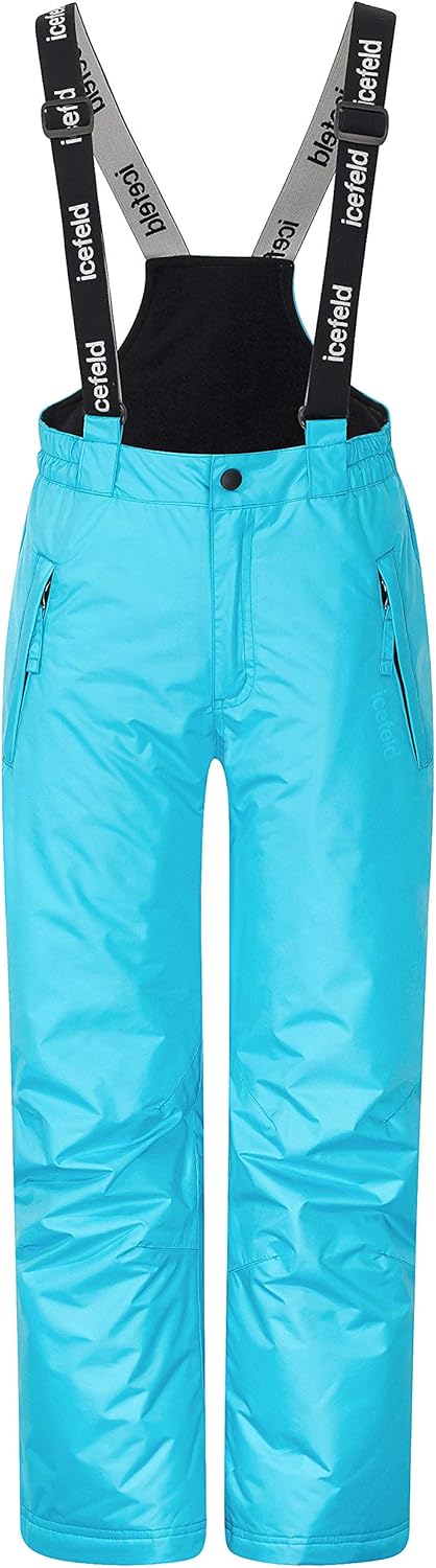 icefeld gefütterte Skihose/Winterhose/Thermohose/Schneehose (PFC frei) für Kinder (Mädchen und Junge