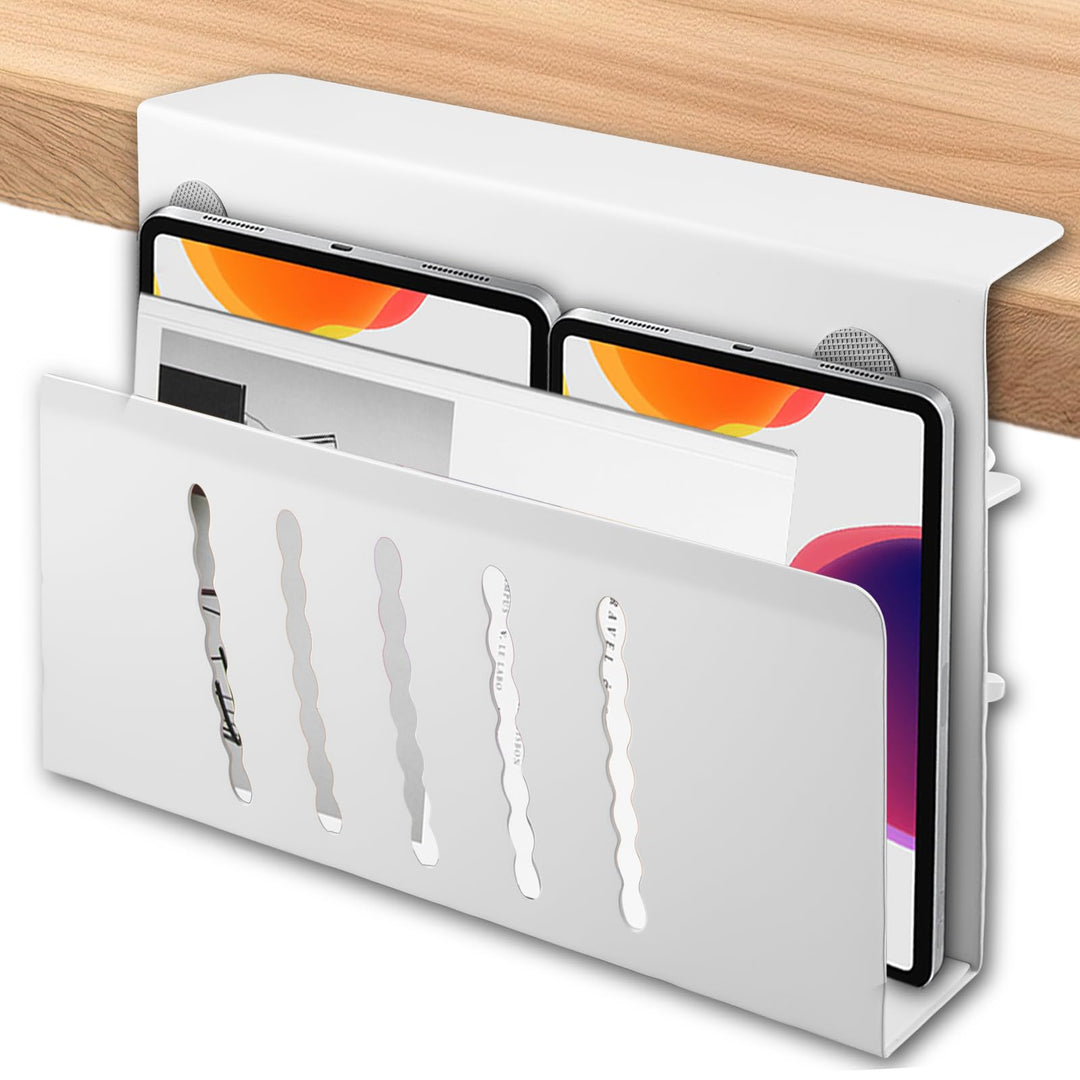 Schreibtisch Seitenaufbewahrung, Laptop Wandhalterung Schubladen Organizer Seitenständer Desk Side S
