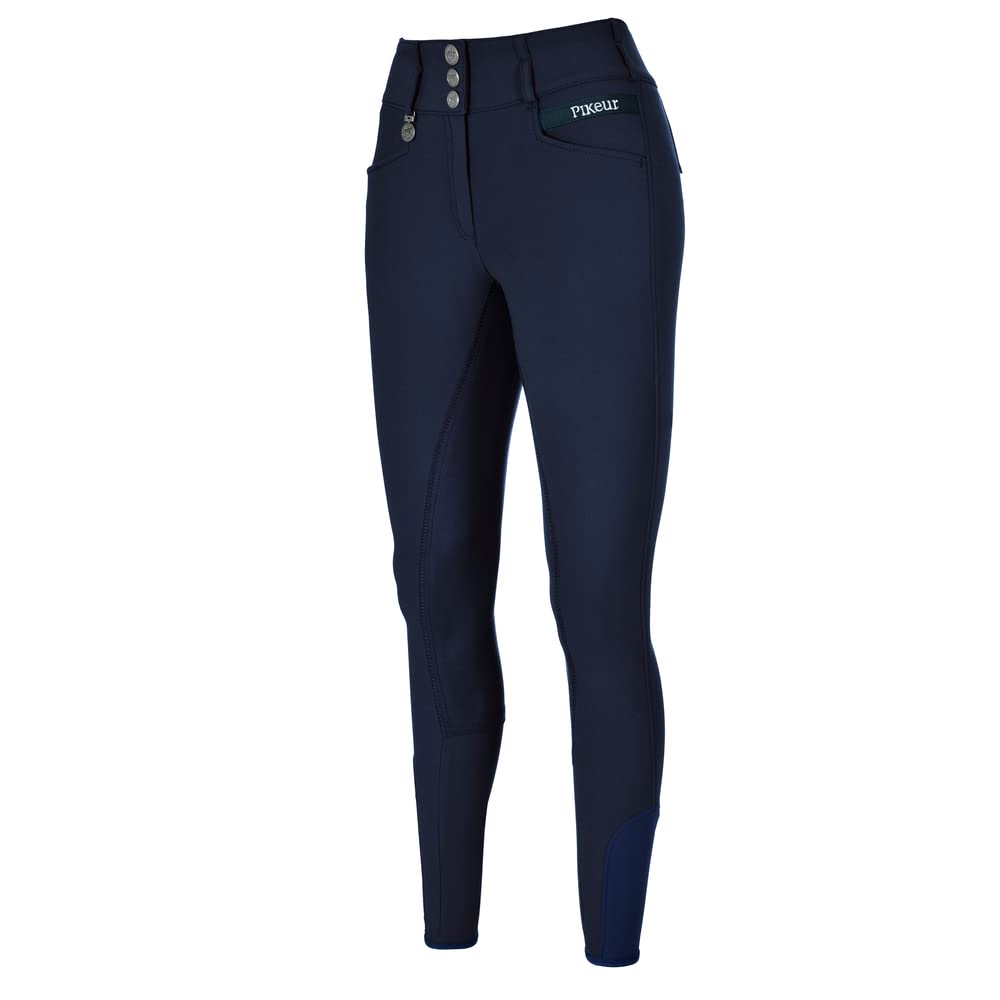 PIKEUR Damen Softshell Vollbesatz Reithose CANDELA CO mit McCrown Besatz