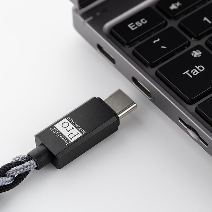 Moondrop Free DSP PRO Kopfhörer-Upgrade-Kabel USB-C CS43198 HiFi-tragbarer Mini-Dekodierungsverstärk