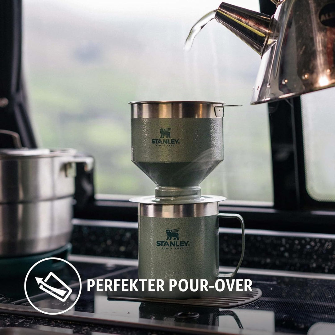Stanley Perfect Brew Pour Over Kaffeebereiter - Ergibt 1-6 Tassen - Kaffeefilter Wiederverwendbar Ed