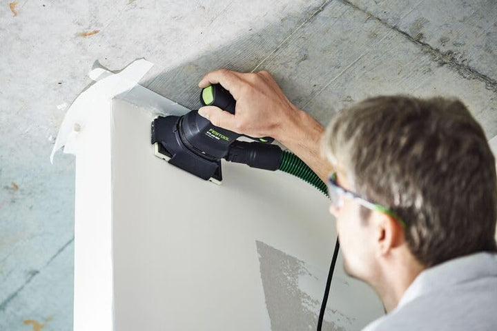 Festool RUTSCHER RTS 400 REQ-Plus (mit Schleifschuh, Protector, Longlife-Staubfangbeutel), im Systai