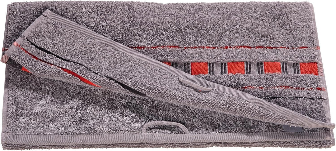 Erwin Müller Frottier Handtuch-Set, Frottier-Set - Achern - 2 Handtücher und 1 Duschtuch - beidseiti