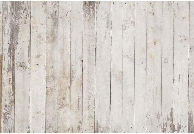 WaW 2.7x1.8m Mottled Shabby Holz Hellgrau Hintergründe für Fotostudios Fotografie Nostalgie Holzwand