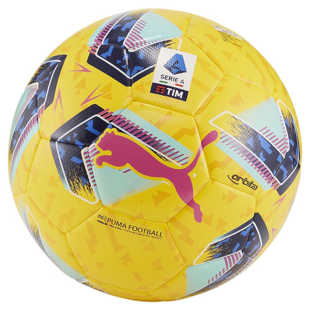 Puma 084116-02 Orbita Serie A HYB Soccer Ball Unisex Yellow Grösse 4