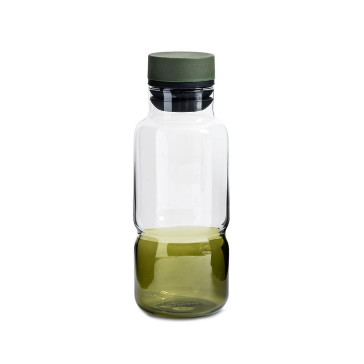 Crushgrind Billund Oil & Vinegar - Essig Öl Flasche Grün | Olivenölflasche aus Borasilkatglas mit Si