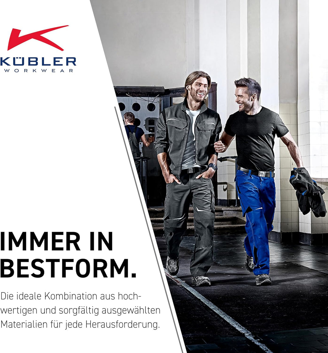 KÜBLER Workwear KÜBLER Pulsschlag Arbeitshose, Herren-Arbeitshose aus Mischgewebe, Arbeitshose mit K
