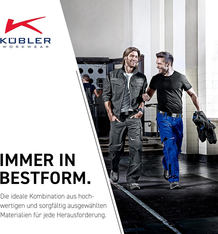 KÜBLER Workwear KÜBLER Pulsschlag Arbeitshose, Herren-Arbeitshose aus Mischgewebe, Arbeitshose mit K