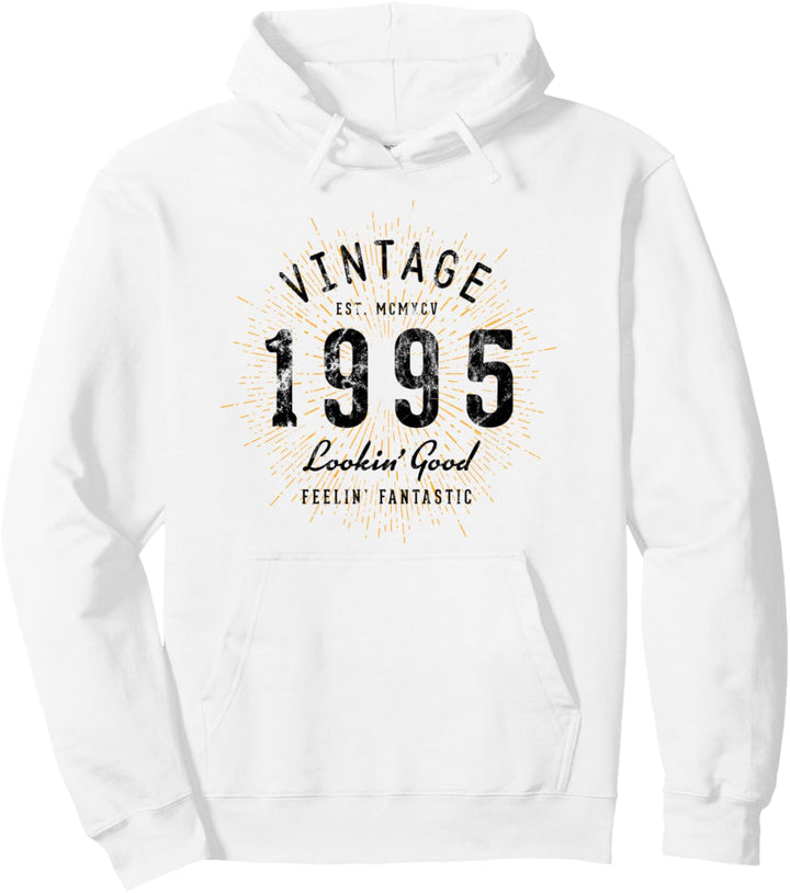 Vintage Geburtstag geboren 1995 Pullover Hoodie