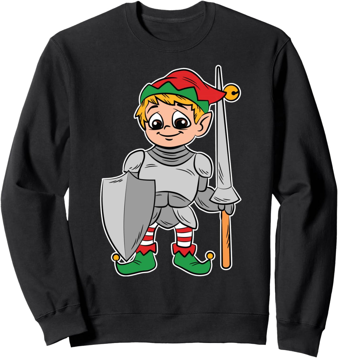 Edler Ritter Kinder Kostüm Elf Weihnachten Sweatshirt