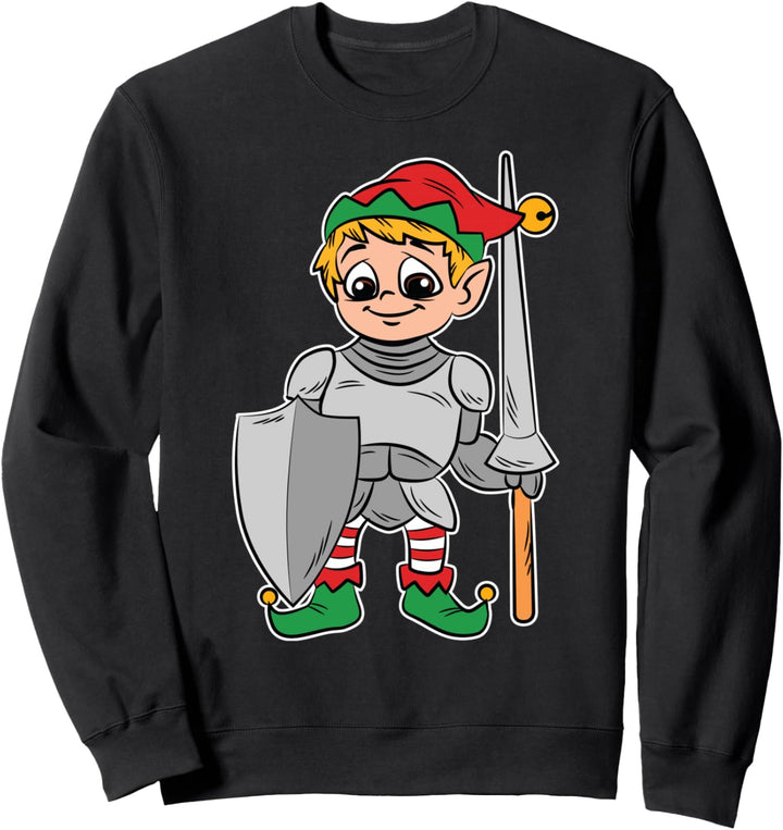 Edler Ritter Kinder Kostüm Elf Weihnachten Sweatshirt