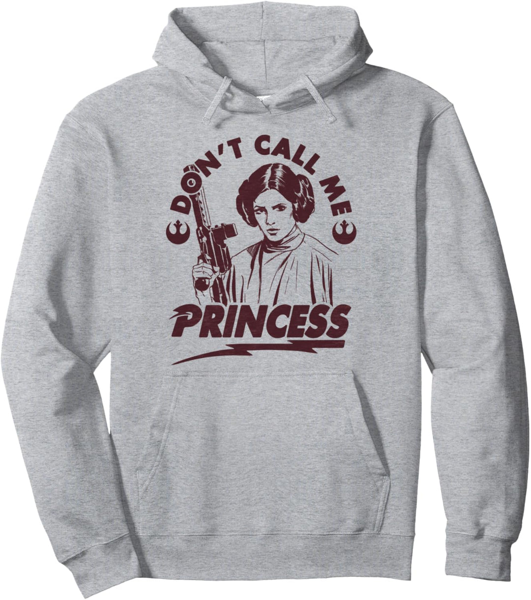 Star Wars Leia Don't Call Me Princess Arch Pullover Hoodie