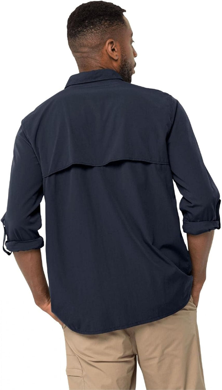 Jack Wolfskin Herren Atacama Wander-Shirt XXL Night Blue, XXL Night Blue
