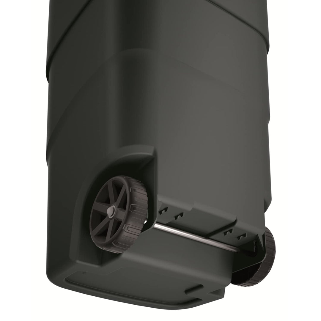 Prosperplast Wheeler 110L Müllbehälter mit Rädern und Deckel Mülltonne Müllgrossbehälter Grossmüllto
