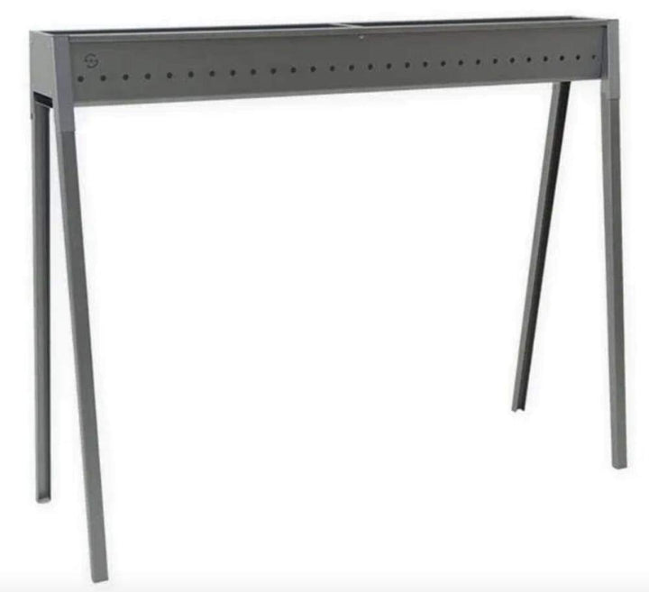 Lisa Kabelkanal mit Holzkohle aus aluminiertem Eisen - Torino 100 cm