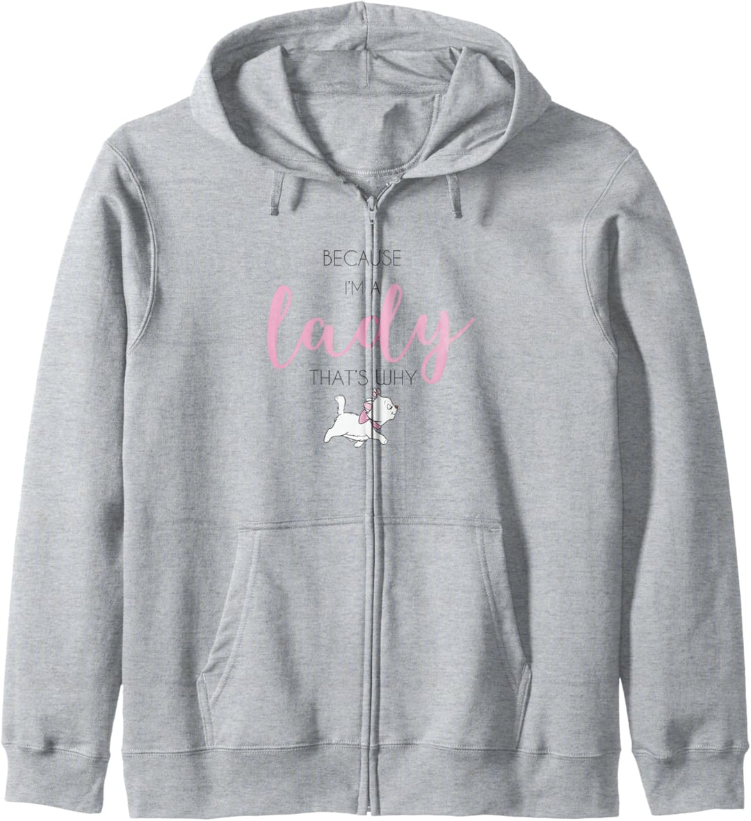 Disney Aristocats Marie Because I'm A Lady That's Why Kapuzenjacke