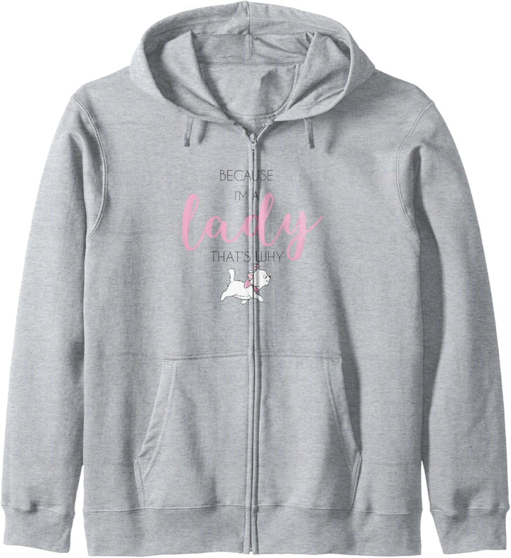 Disney Aristocats Marie Because I'm A Lady That's Why Kapuzenjacke