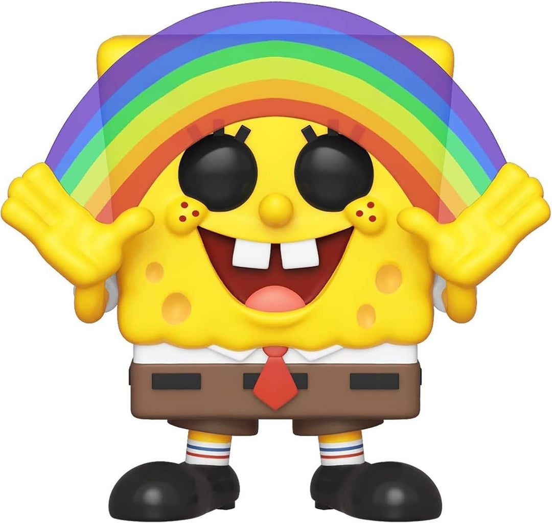 Funko Pop! Vinyl: Animation Spongebob Squarepants : Spongebob - (Rainbow) - Vinyl-Sammelfigur - Gesc
