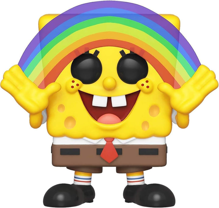 Funko Pop! Vinyl: Animation Spongebob Squarepants : Spongebob - (Rainbow) - Vinyl-Sammelfigur - Gesc