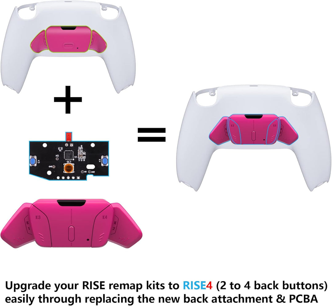 eXtremeRate RISE4 Ersatz Rücktasten&Remap Board für ps5 Controller Rise&RISE4 Remap Kit, Austauschba