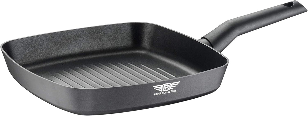 Pintinox Prima Collection Black Grillrost, Aluminium, Induktion, antihaftbeschichtet, 26 x 26 cm