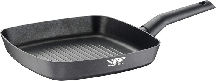Pintinox Prima Collection Black Grillrost, Aluminium, Induktion, antihaftbeschichtet, 26 x 26 cm