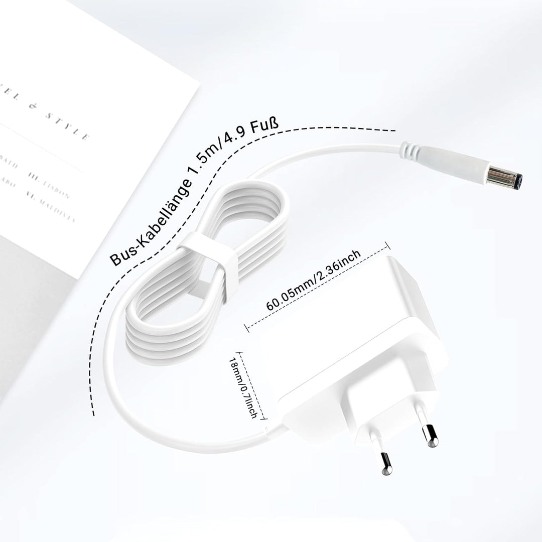 5V 3A Netzteil Etikettendrucker Ladekabel Kompatibel mit Brother Mobiler Scanner ADS-1190,ADS-1200,A