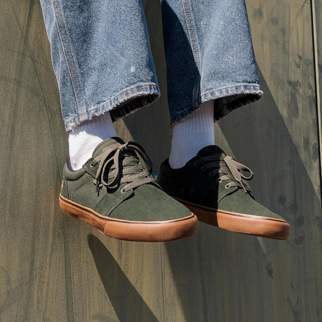 Etnies Herren Barge Ls Skate-Schuh 45.5 EU Grün 327 Grün Gum 327, 45.5 EU Grün 327 Grün Gum 327