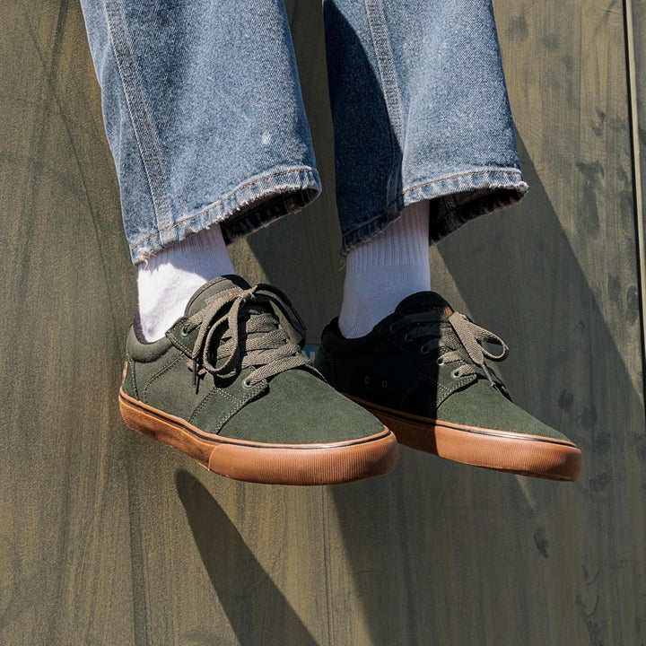 Etnies Herren Barge Ls Skate-Schuh 45.5 EU Grün 327 Grün Gum 327, 45.5 EU Grün 327 Grün Gum 327