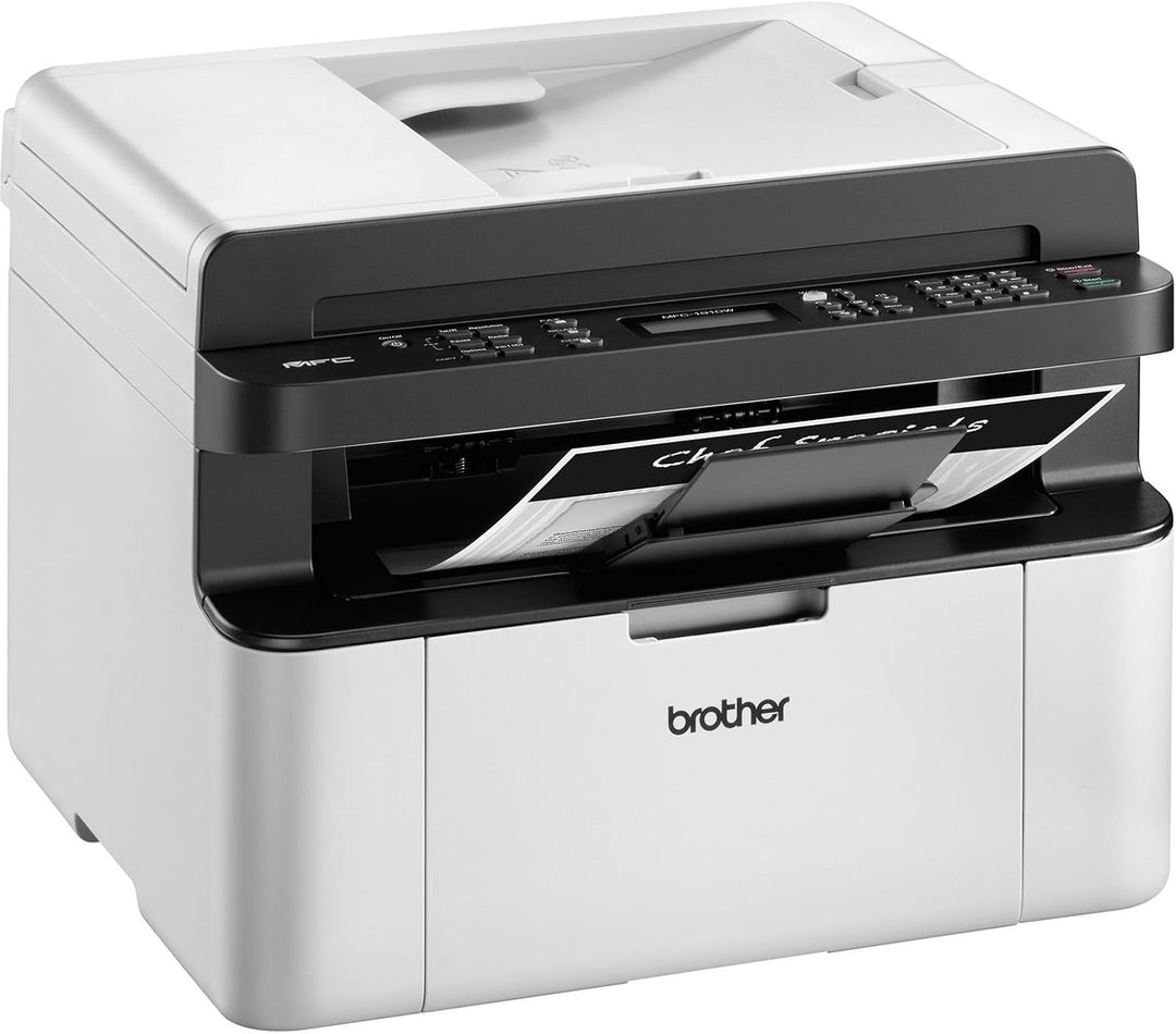 Brother MFC-1910W Kompaktes 4-in-1 Monochrom Monolaser-Multifunktionsgerät (Drucken, scannen, kopier