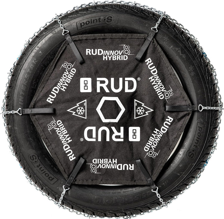 RUD Schneeketten RUDinnov8 HYBRID, Gr. H107, 1 Paar [Art. 4718371], H107