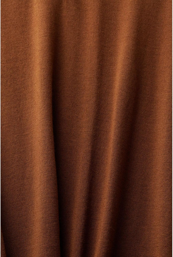ESPRIT Pullover mit Polokragen aus Merinowolle