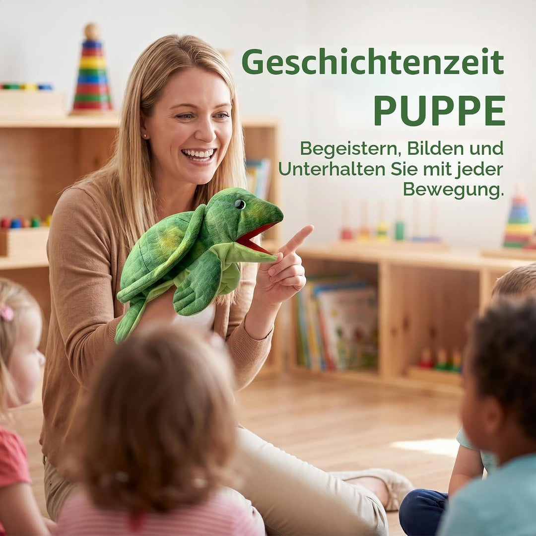 Meerestier-Handpuppen für Kinder, Kleinkinder umfassen Haie, Wale usw. mit beweglichen offenen Münde