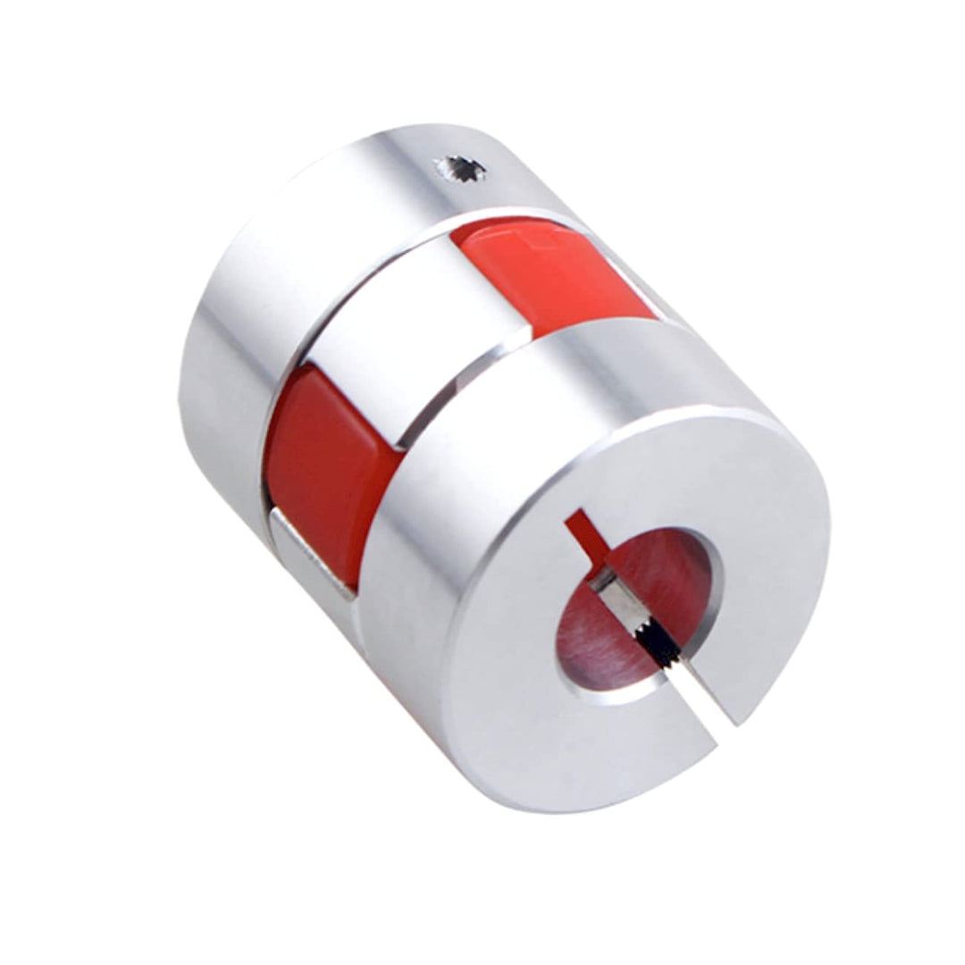 CHANCS D20 L25 Plum Model Motorwellenkupplung Flexibler Kuppler Aluminium Innendurchmesser 6.35mm bi
