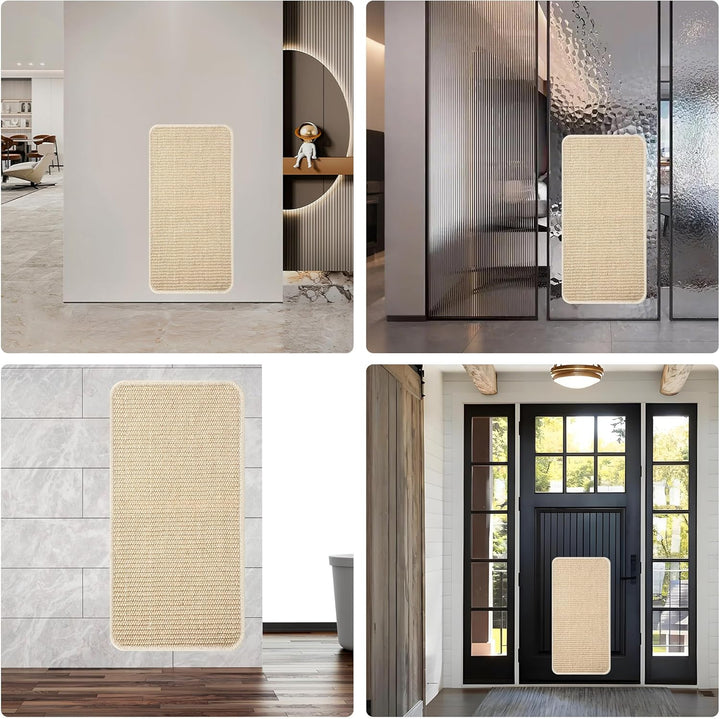 2 Stück Kratzmatte Katze,Kratzbretter Katze Sisal,50x25cm,Katzen Kratzbrett,widerstandsfähig,Geeigne