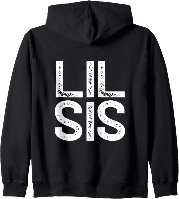 Lil Sis Sister Kleine Schwester Geschenk Weihnachten Kapuzenjacke