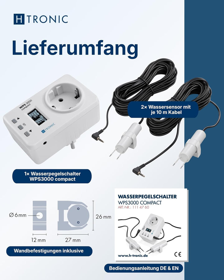 Wasserpegelschalter WPS3000 compact