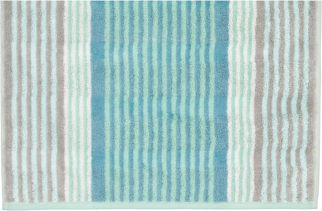 CAWÖ Home Handtücher Noblesse Harmony Streifen 1085 Jade - 47 Duschtuch 80x160 cm, Duschtuch 80x160