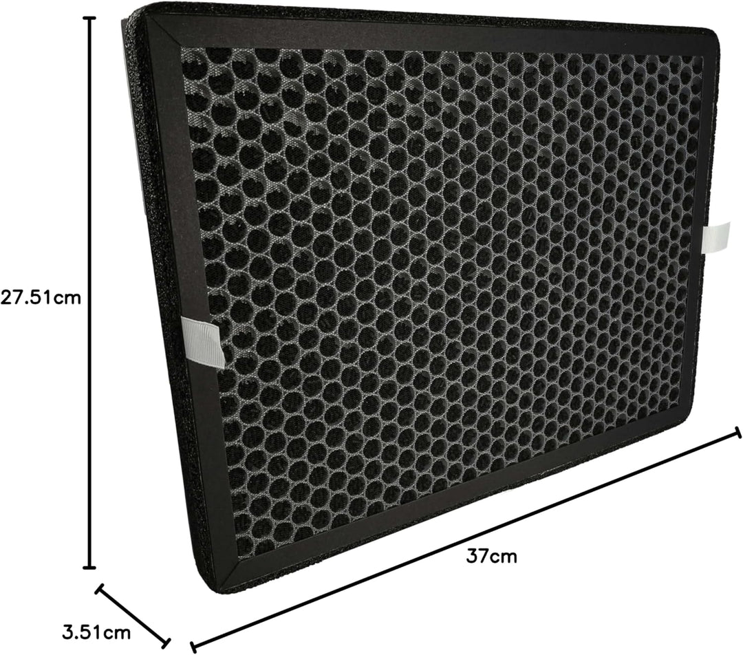 vhbw 2x Luftilter kompatibel mit Rowenta Pure Air Genius PU3080, Genius PU3080F0 Luftreiniger - Komb