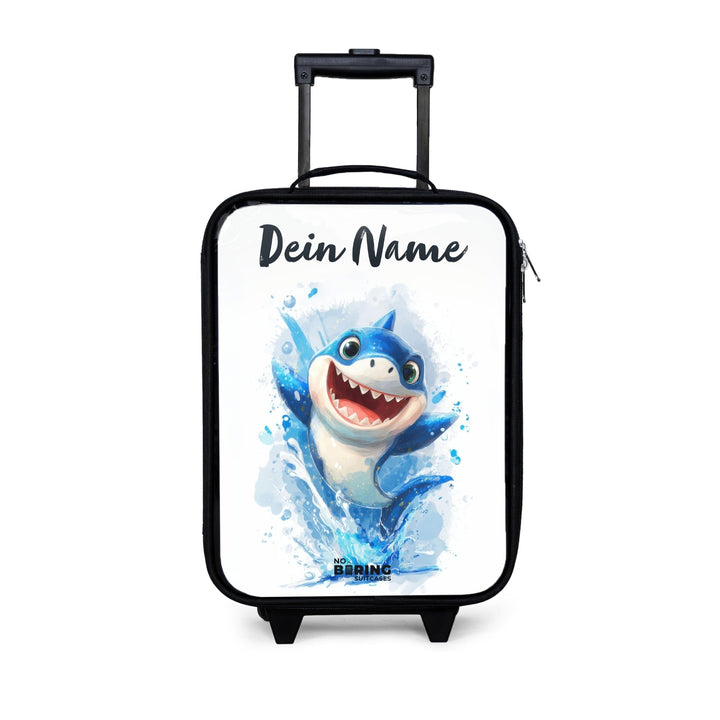 NoBoringSuitcases.com® Kinderkoffer Klein Personalisiert mit Name 48x31x19 cm Reisekoffer Kleine Kin