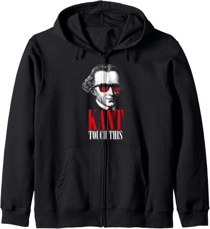 Kant Touch This - Philosophie Wortspiel Kapuzenjacke