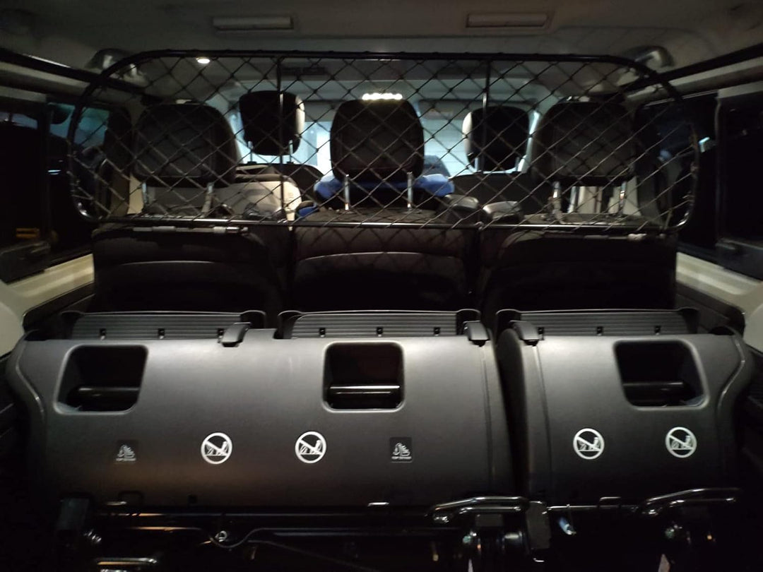 ERGOTECH Trennnetz Trenngitter für OPEL Vivaro, RDA100-XL16, für Hunde und Gepäck