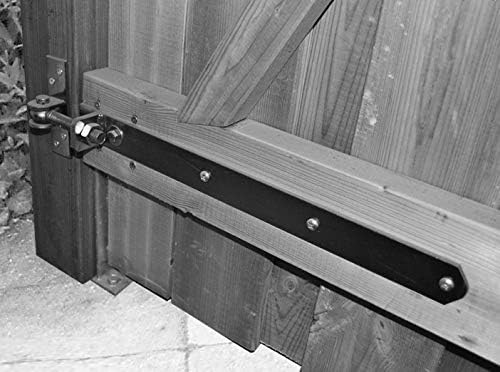 Ladenband | Torband | einstellbar | verstellbar, Längen 300-1000 mm lang (Länge: 300 mm, galvanisch