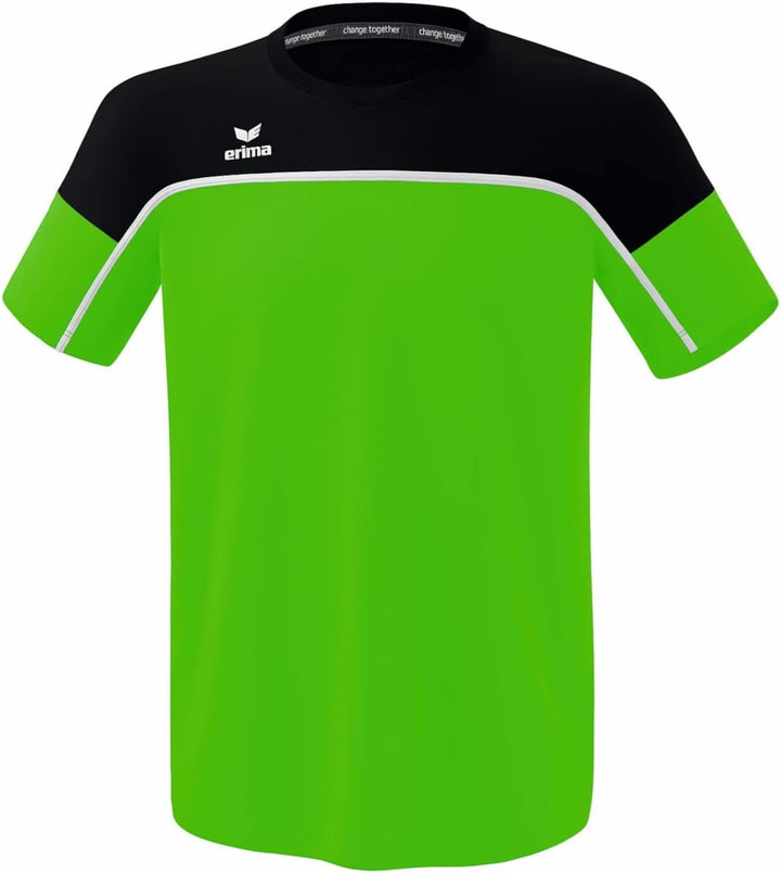 Erima Herren "CHANGE by erima" funktionelles T-Shirt L Green/Schwarz/Weiss, L Green/Schwarz/Weiss