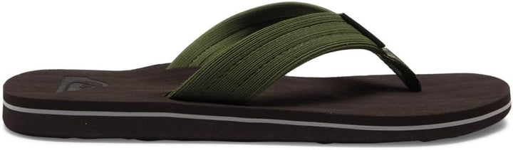 Quiksilver Herren Molokai Layback Sandale, Brown Brown Green