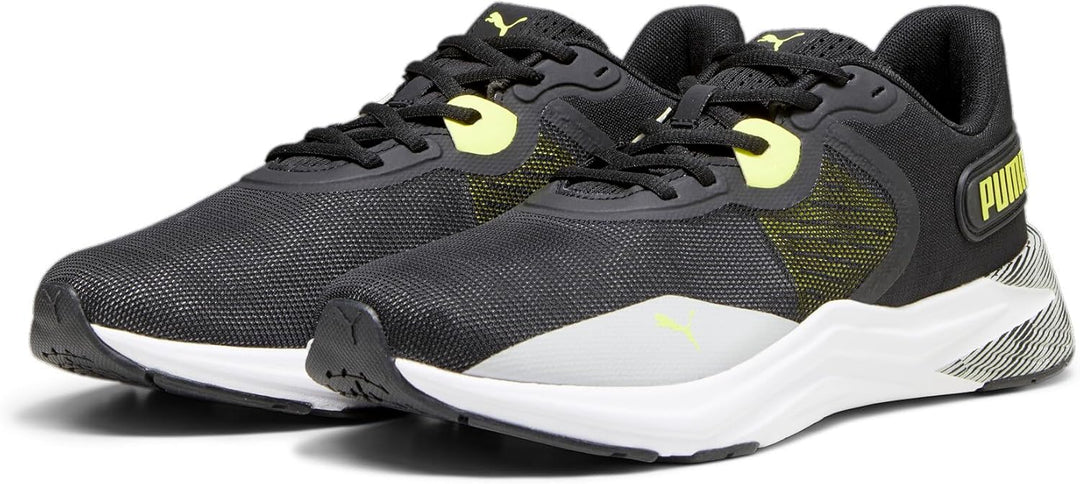 PUMA Unisex Disperse Xt 3 Hyperwave Strassen-Laufschuh 47 EU Ash Gray Puma Black Yellow Burst Puma W