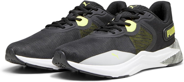 PUMA Unisex Disperse Xt 3 Hyperwave Strassen-Laufschuh 47 EU Ash Gray Puma Black Yellow Burst Puma W